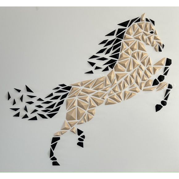 DGEmily Horse Wall ArtLarge-Scale Wall DecorCustom Sizes!!